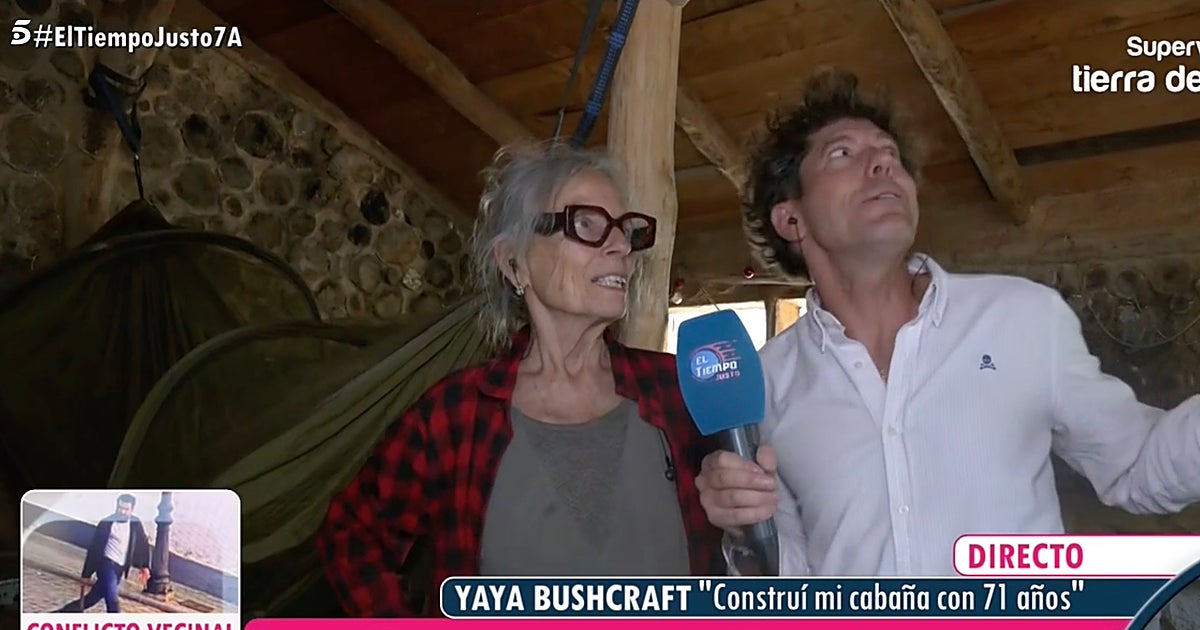 Yaya, la influencer de 71 años que cambió la ciudad por el monte: «Construí sola mi cabaña»