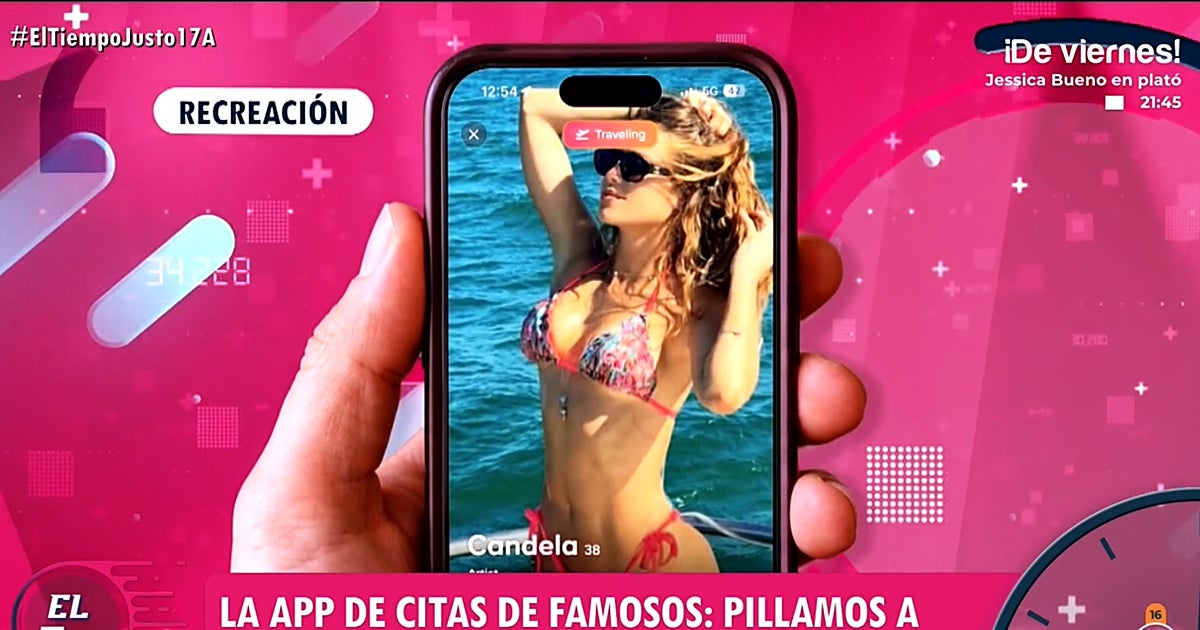 La 'pillada' de Candela Márquez: «Está en una app de citas para famosos y millonarios»