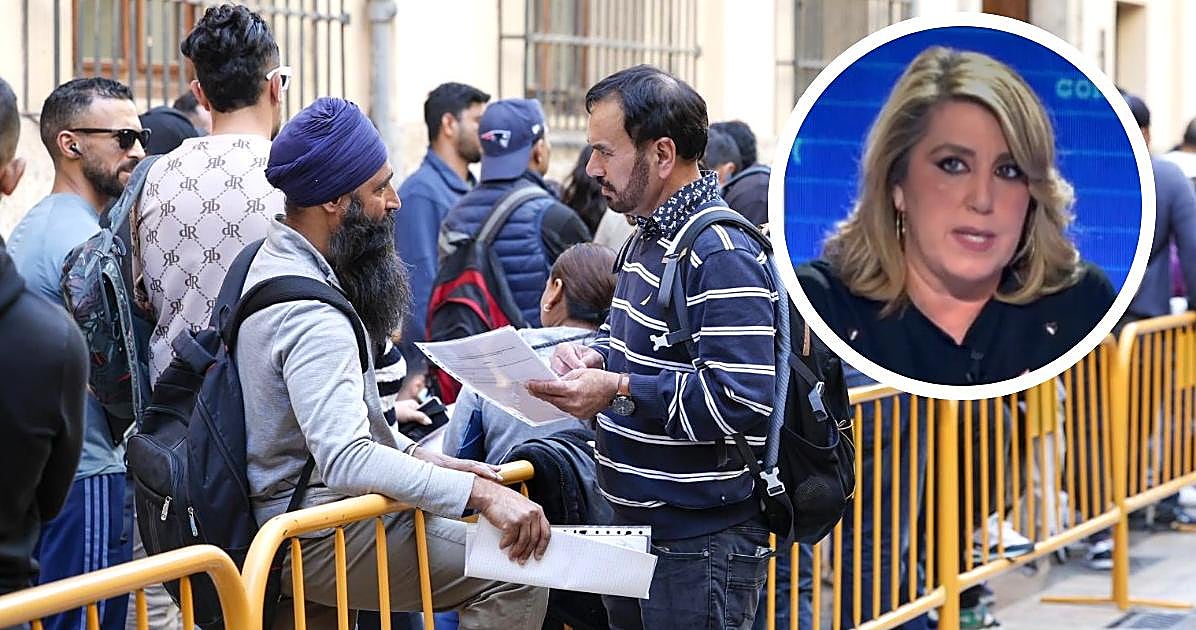 Susana Díaz ve las largas colas del primer día de la regularización masiva de inmigrantes y dice lo que muchos piensan: «No tiene ningún sentido»