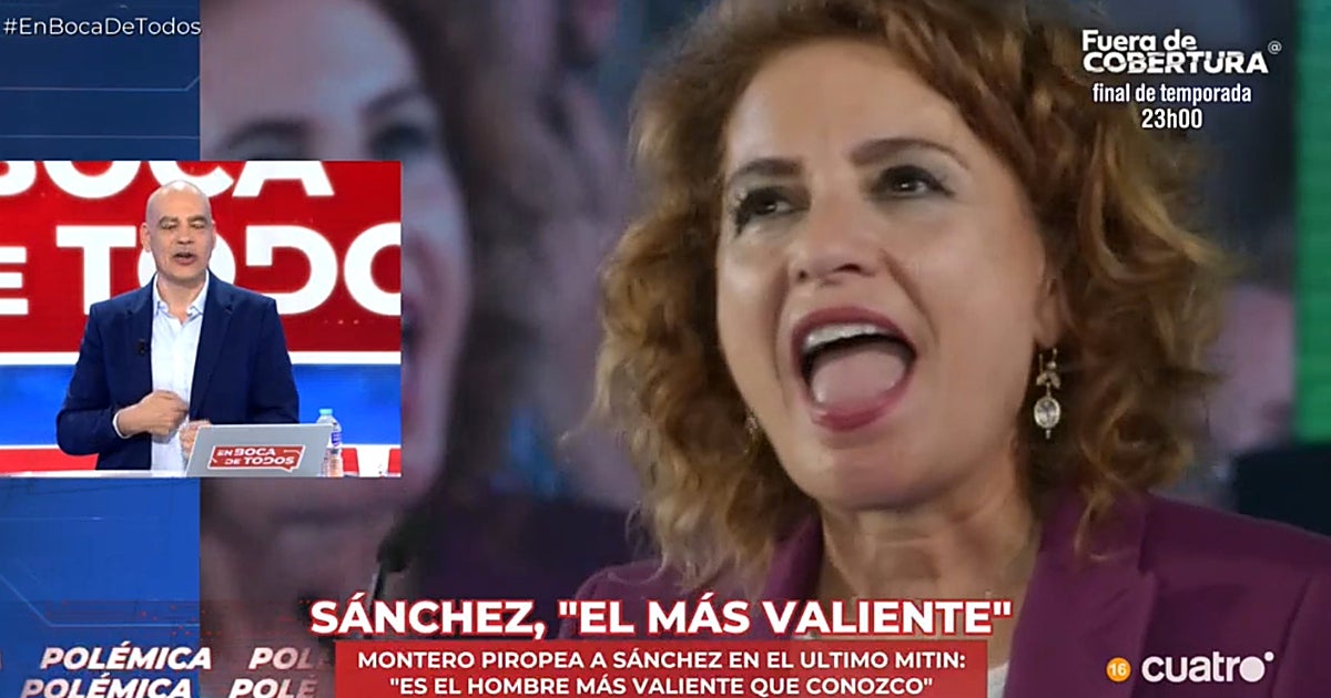 Nacho Abad escucha a Montero decir lo que hará  en Andalucía si gana y avisa a los andaluces: «Irá por ese camino»