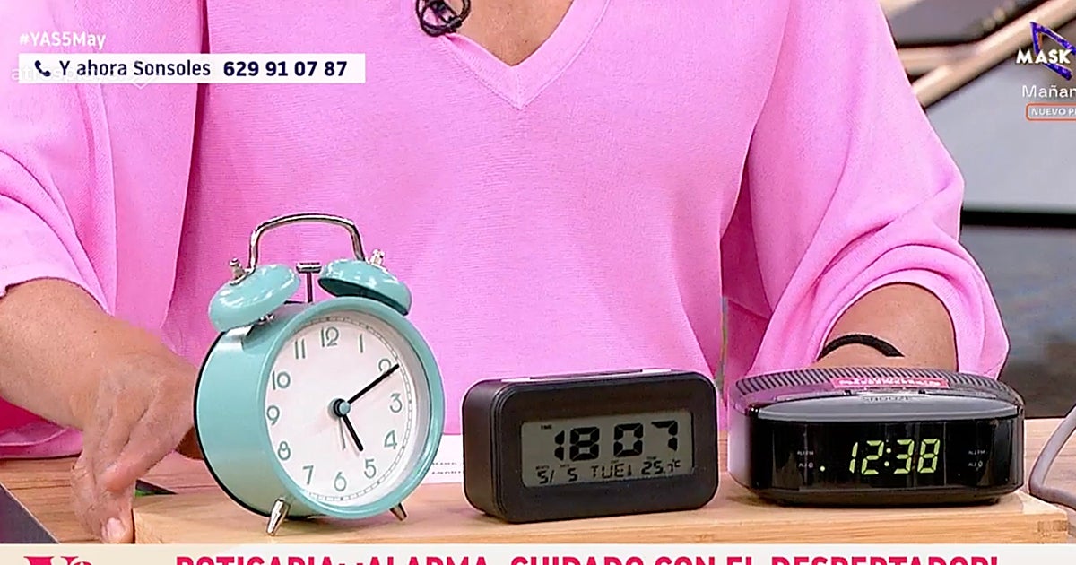 «Ojo con el despertador»: Boticaria García explica qué hábitos al despertar afectan a la salud
