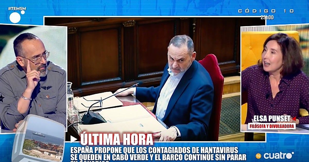 Elsa Punset analiza qué por qué «se empatiza con Ábalos»: «Es el placer del infortunio ajeno»