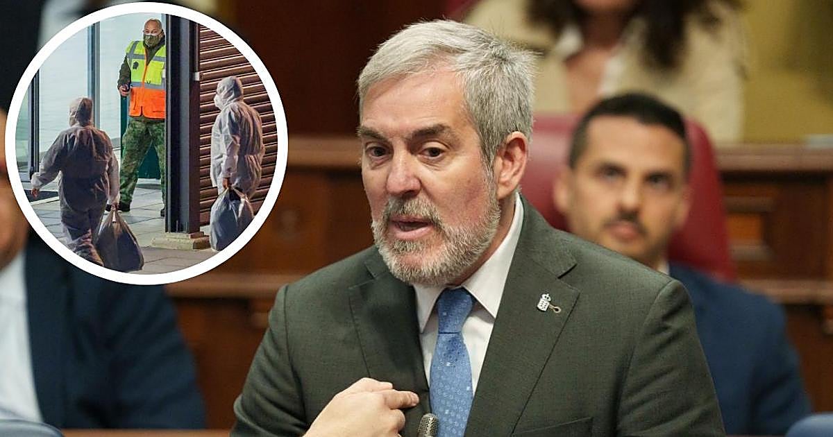 Fernando Clavijo, tras dar positivo en hantavirus un español aislado en el Hospital Gómez Ulla: «El parte es de frustración»