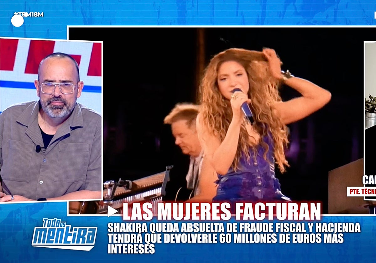 Momento de 'Todo es mentira'.