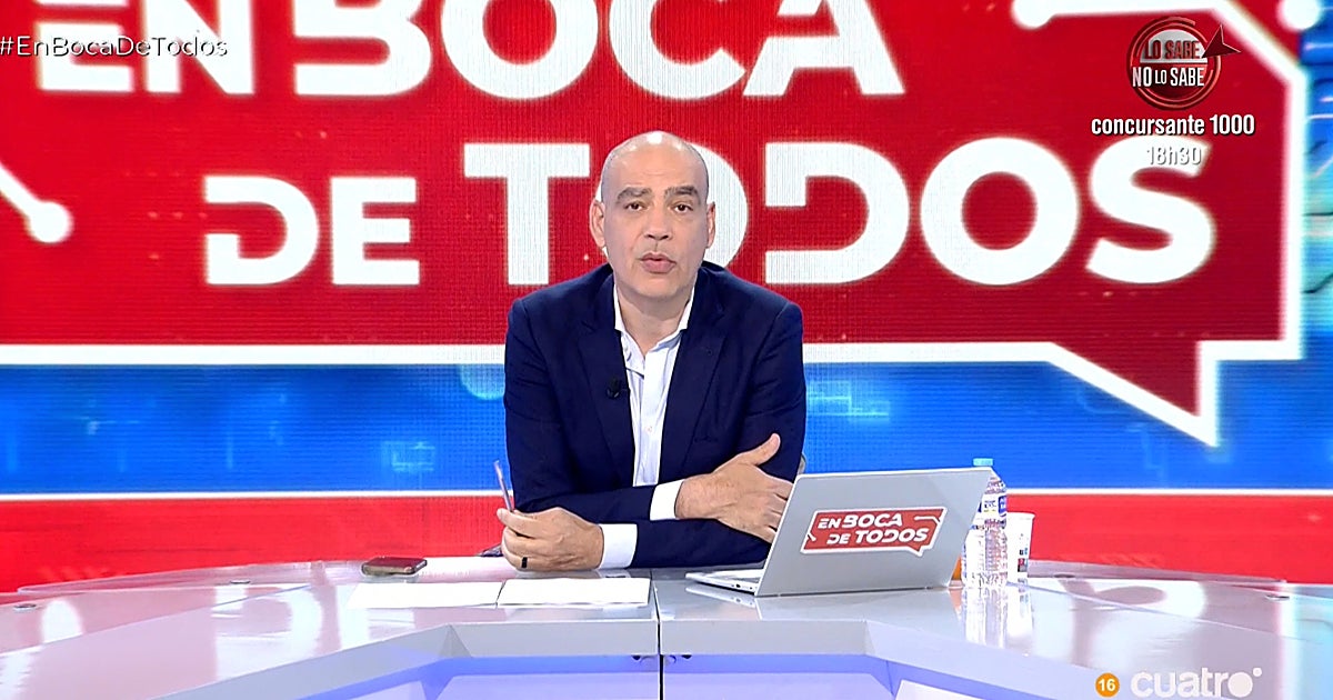 Nacho Abad estalla contra TVE por la «mentiras» en el caso Zapatero: «De eso se trata desinformar»