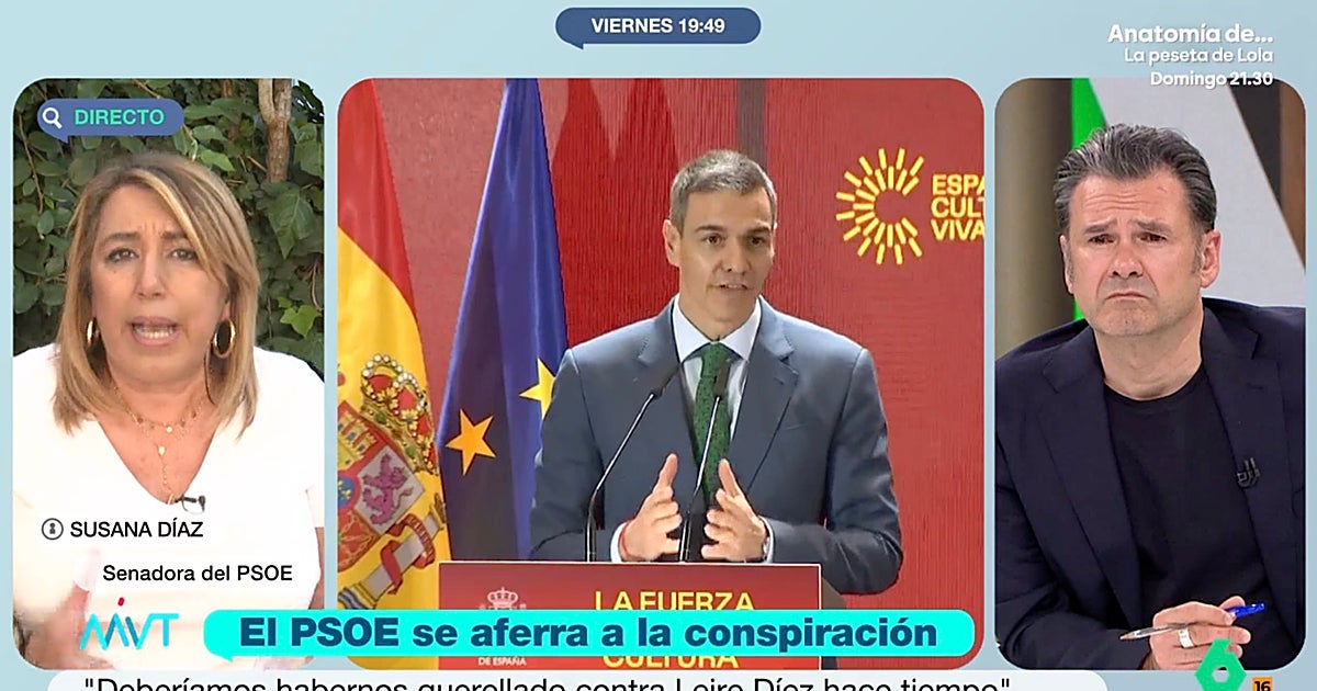 El mayor temor de Susana Díaz: «No quiero revivir en el PSOE los tiempos de agachar la cabeza»