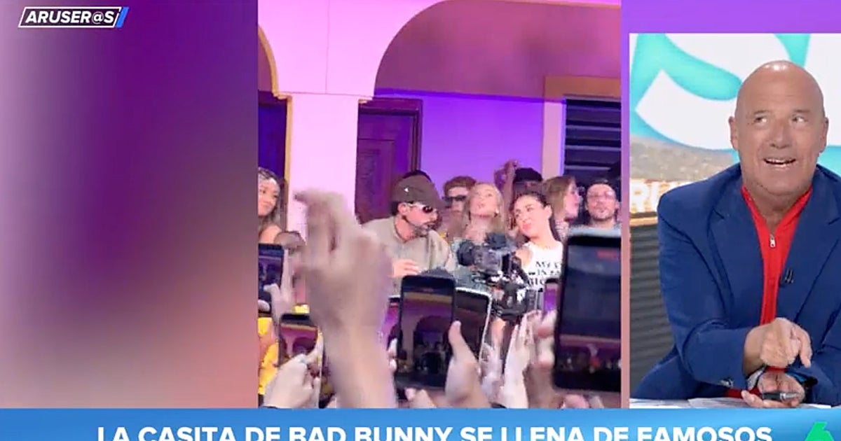 Alfonso Arús sentencia sin filtros a Bad Bunny tras lo visto con los famosos en la casita: «Si es el representante del pueblo...»