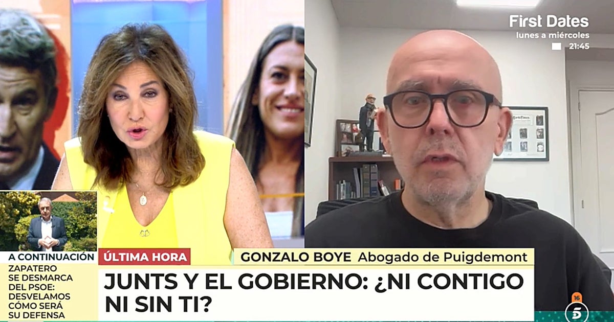 El abogado de Puigdemont pone los pelos de punta a Ana Rosa con lo que vaticina del PSOE: «Me ha asustado»