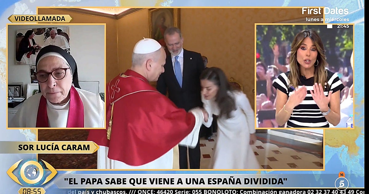 Ana Terradillos opina sin filtros de León XIV tras su paso p