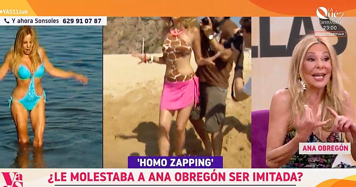 Ana Obregón confiesa qué sintió al verse en las imitaciones 