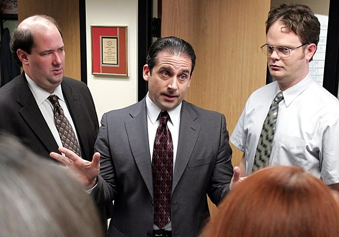 Una de las escenas de 'The Office'