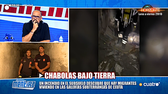 Bomberos de Ceuta reclaman una intervención militar y policial con instrucciones claras: «Necesitamos que los que pueden intervenir aquí tengan unas órdenes concretas»