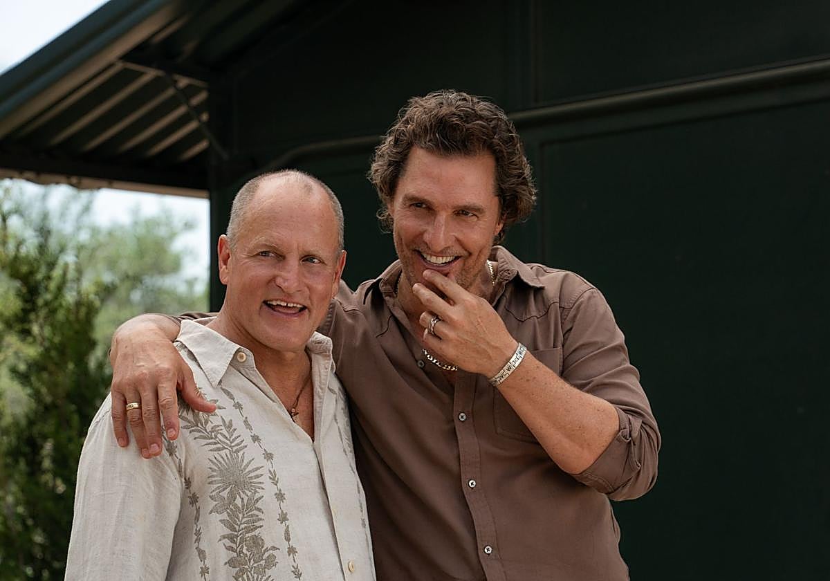 Tequila y pruebas de ADN: ¿son hermanos Woody Harrelson y Matthew McConaughey?