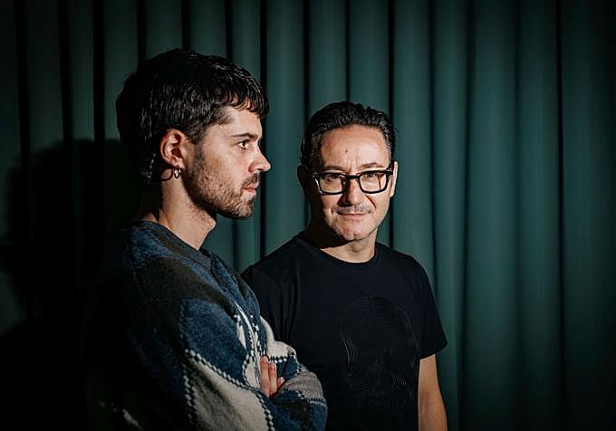 Javier Morgade y Carlos Santos.