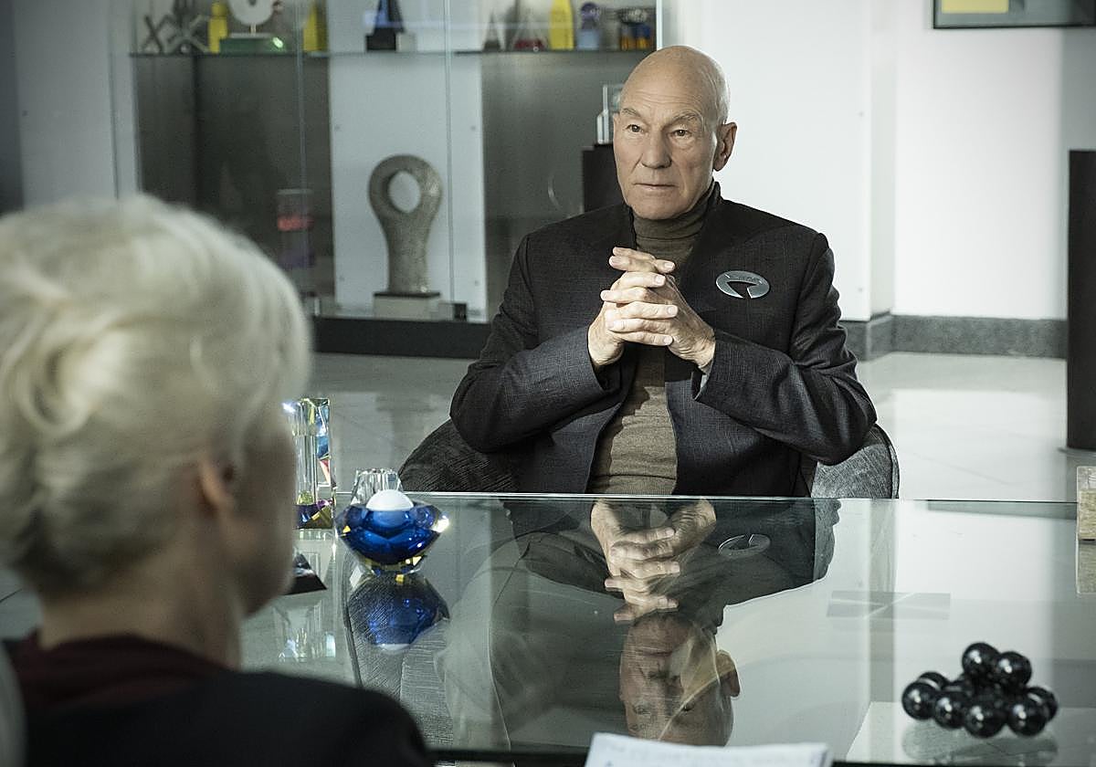 Patrick Stewart en 'X-Men'.