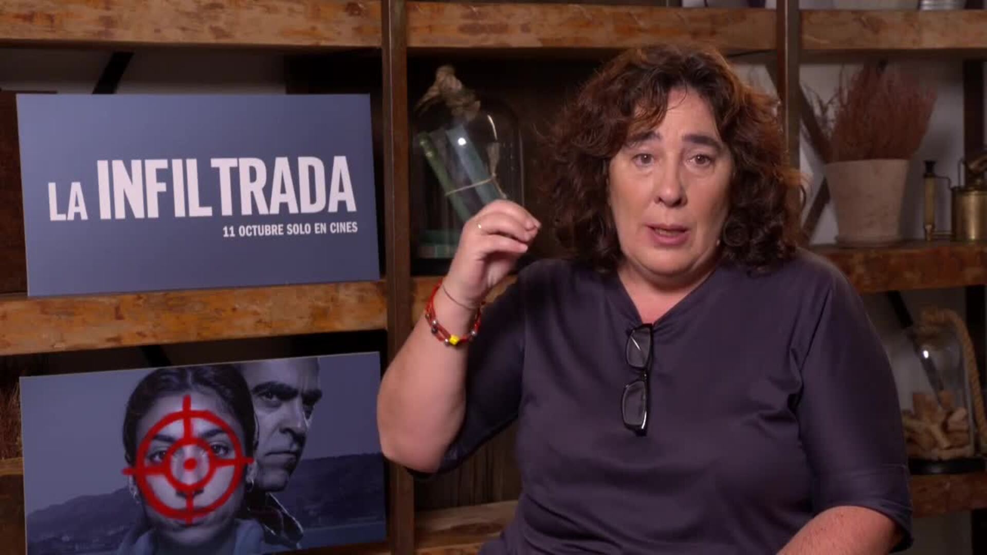 Arantxa Echevarría: &quot;Si la infiltrada hubiera sido hombre ya habría 3 películas sobre él&quot;