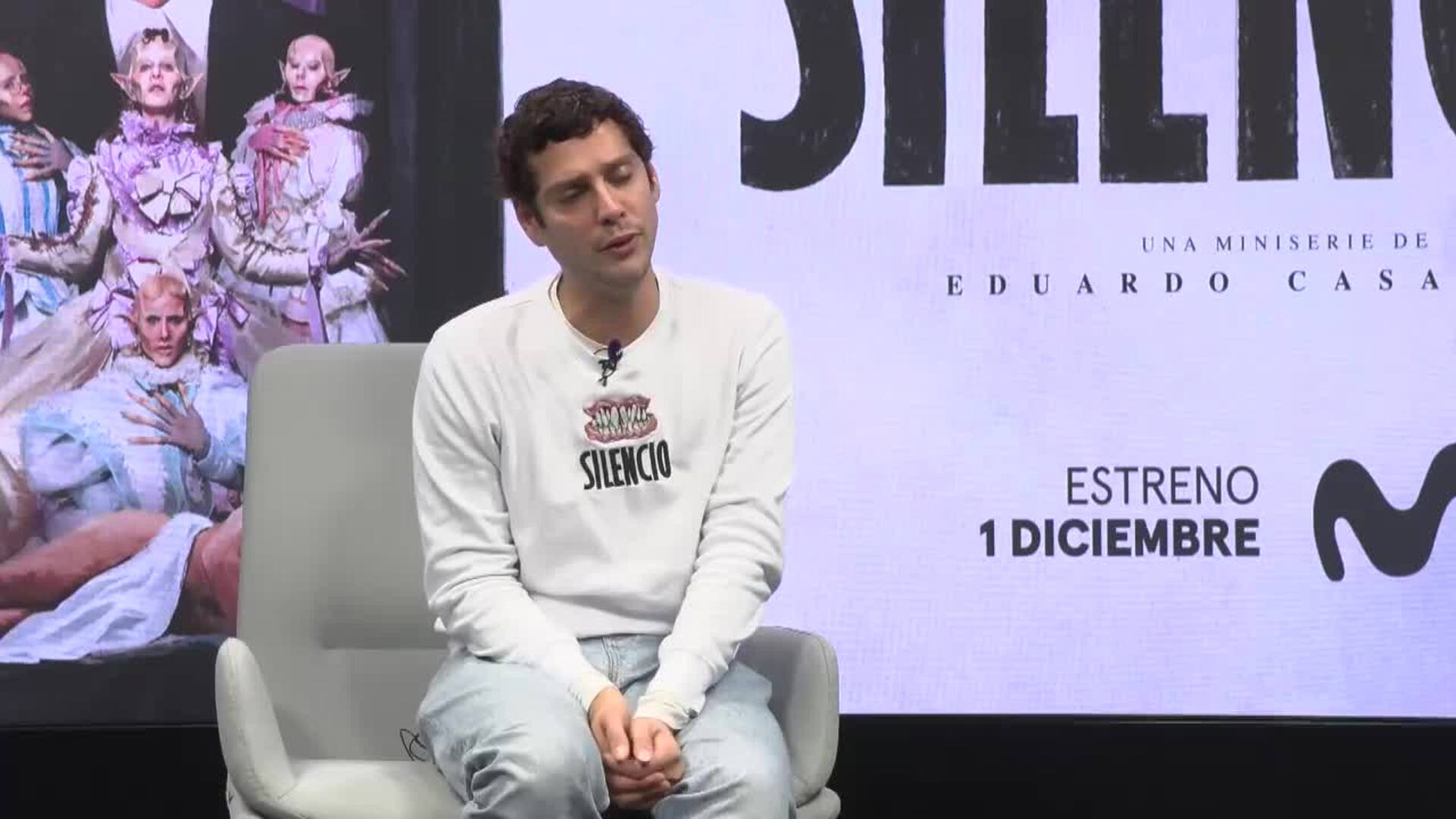 Eduardo Casanova estrena la serie ‘Silencio’: “Todo lo que te callas te mata por dentro”