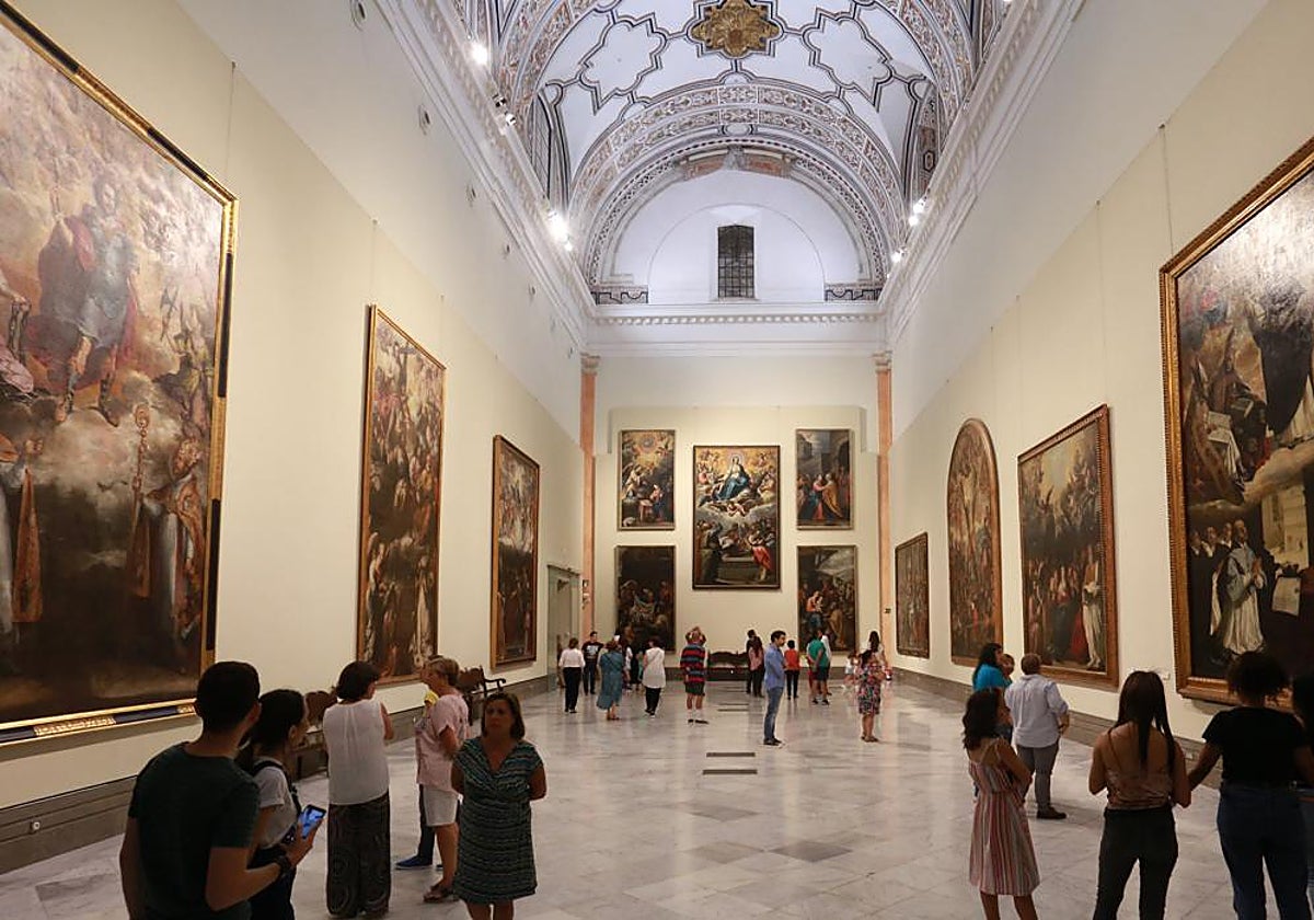 El Museo de Bellas Artes contiene la segunda pinacoteca más importante de España