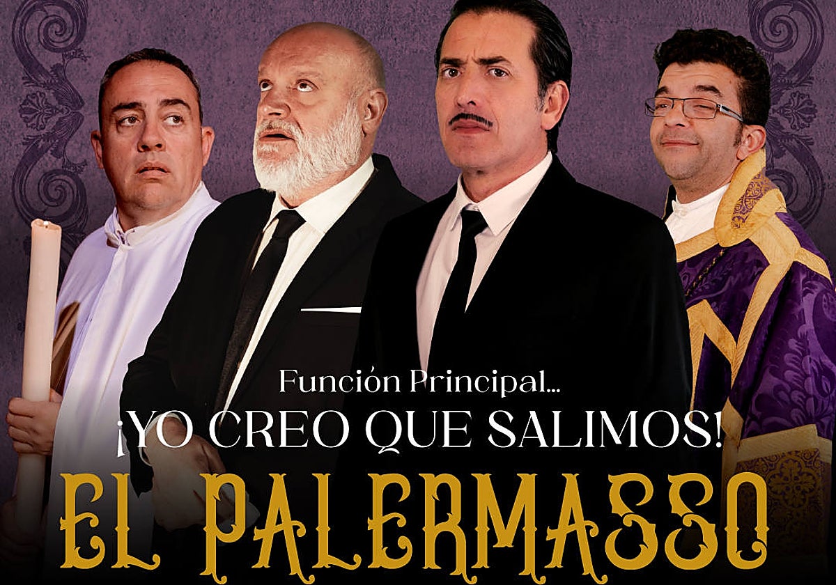 Cartel de la representación teatral cofrade
