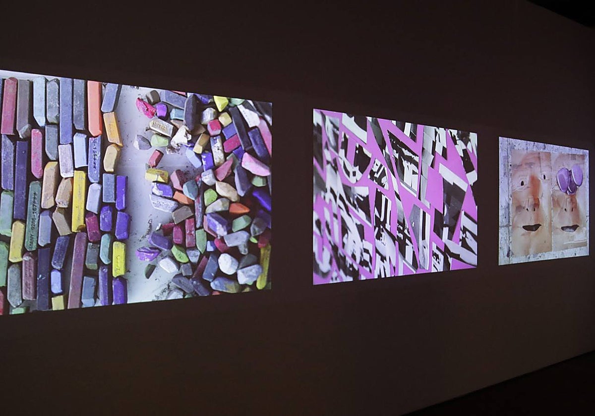 Exposición de Luis Gordillo en el Espacio Santa Clara