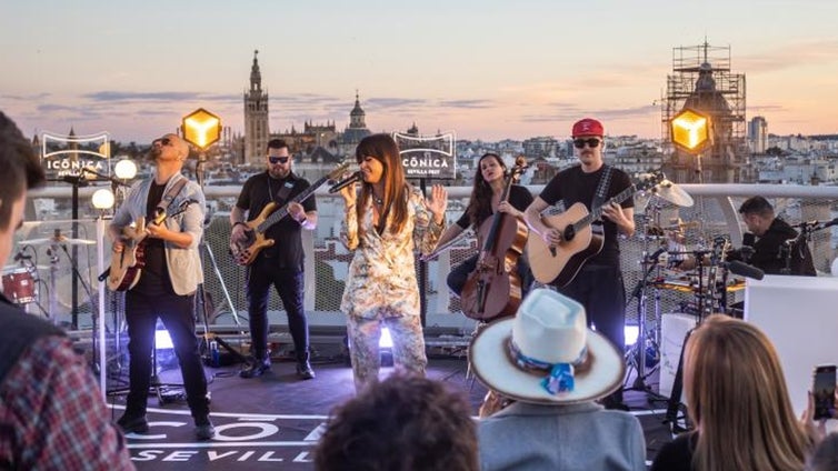 El concierto exclusivo de Vanesa Martín en las Setas  ya puede verse en las redes sociales de Icónica Sevilla Fest