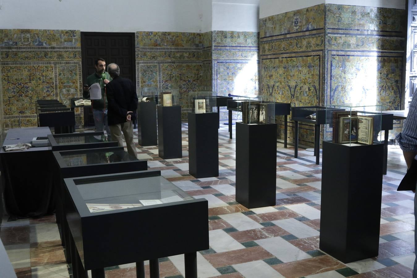 Exposición de códices en el Real Alcázar de Sevilla