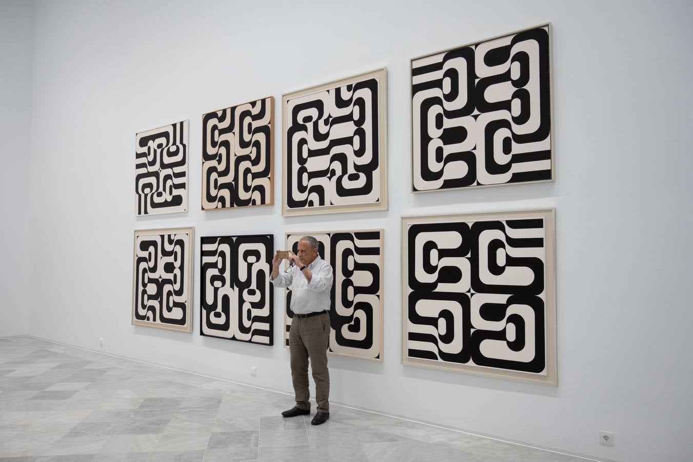 La muestra 'Manuel Barbadillo. Arte combinatoria' presentada en el Centro Andaluz de Arte Contemporáneo