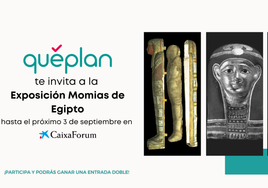 Gana una entrada doble para la exposición de CaixaForum 'Momias de Egipto' gracias a Qué Plan