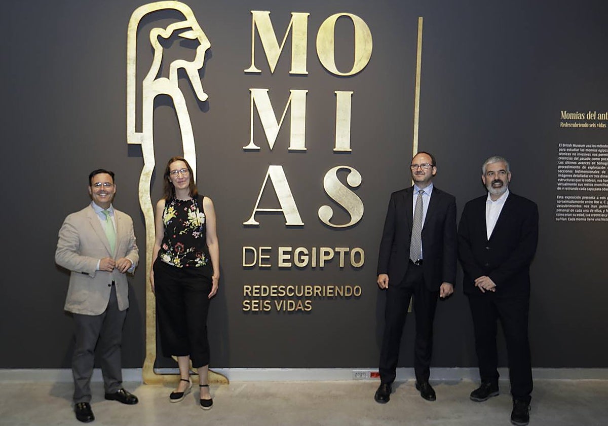 La exposición 'Momias de Egipto. Redescubriendo seis vidas', en CaixaForum Sevilla 2023