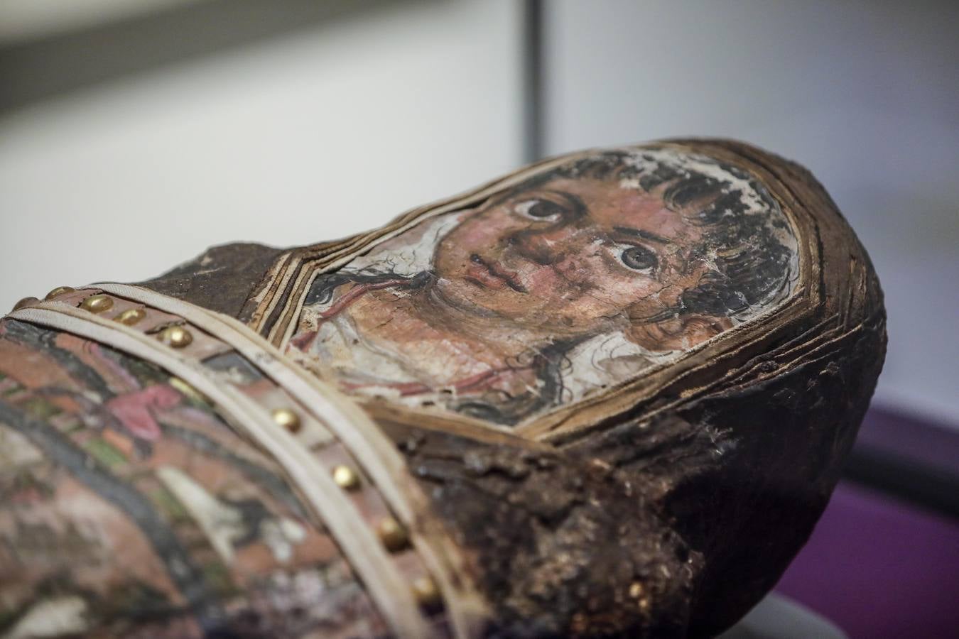 La exposición 'Momias de Egipto. Redescubriendo seis vidas', en CaixaForum Sevilla 2023