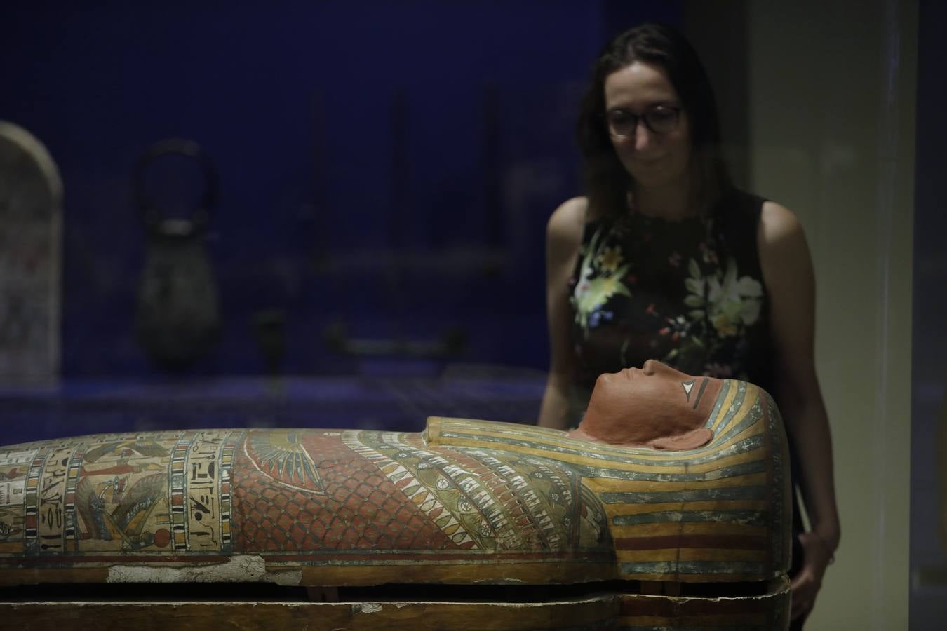 La exposición 'Momias de Egipto. Redescubriendo seis vidas', en CaixaForum Sevilla 2023