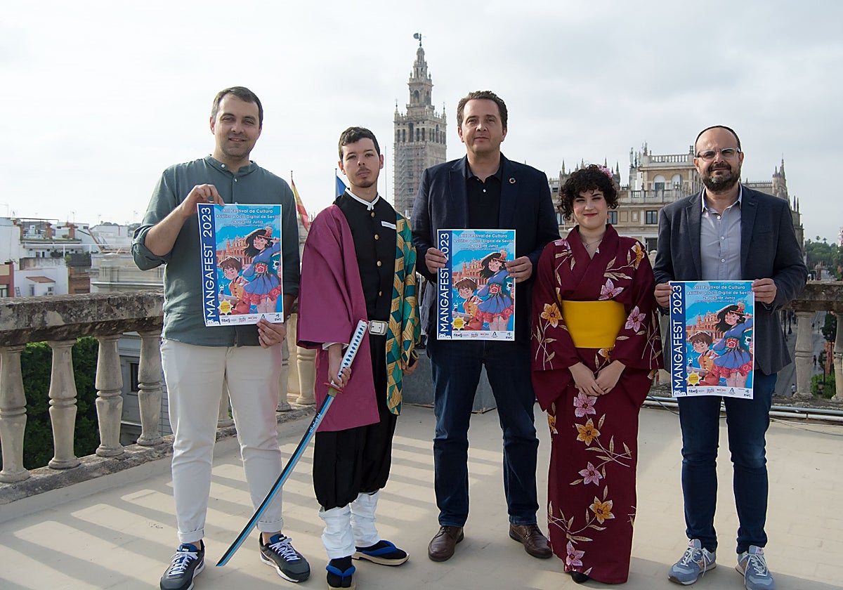 Presentación Mangafest en Sevilla