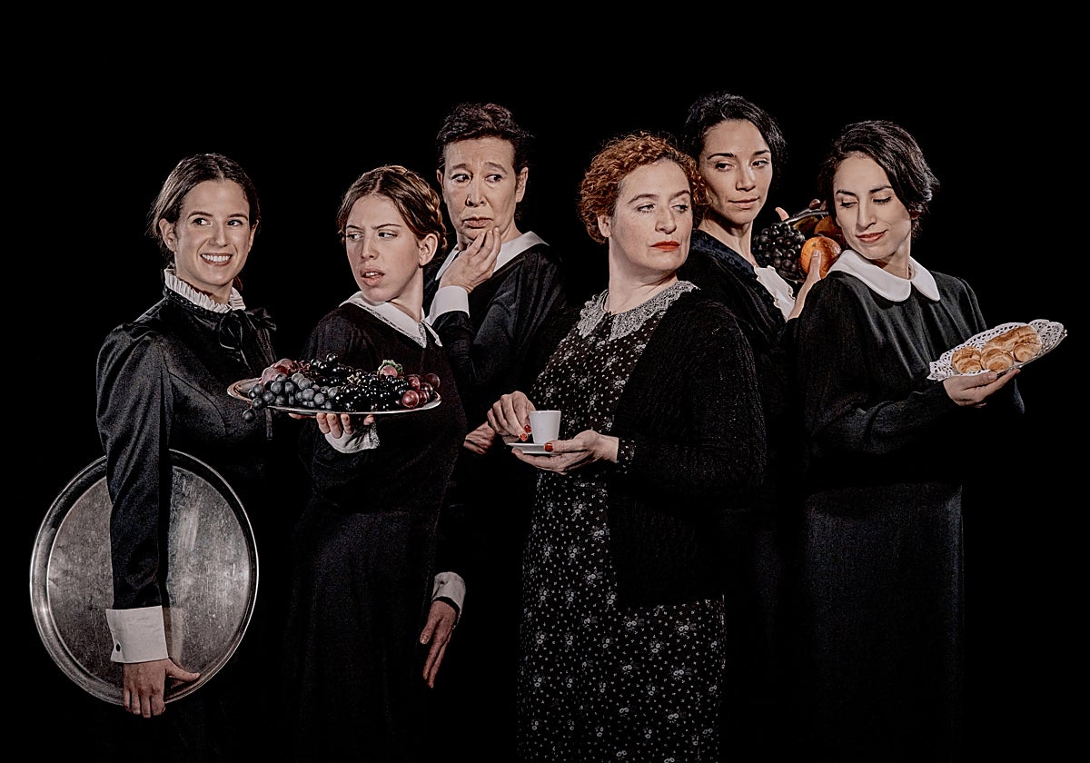 Las actrices que protagonizan 'Tea rooms'