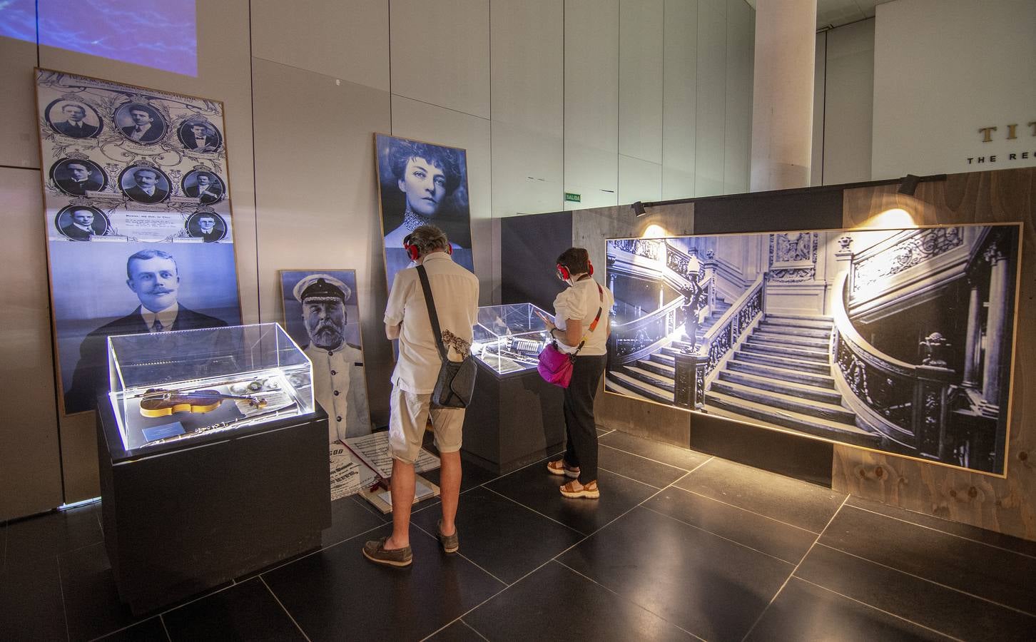 Exposición 'Titanic: The Reconstruction' , en el Pabellón de la Navegación