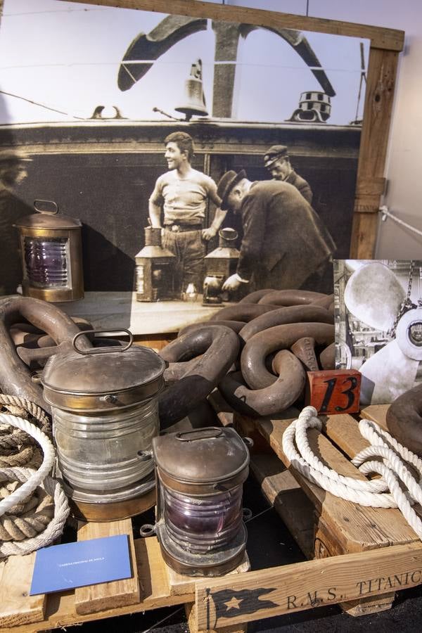 Exposición 'Titanic: The Reconstruction' , en el Pabellón de la Navegación