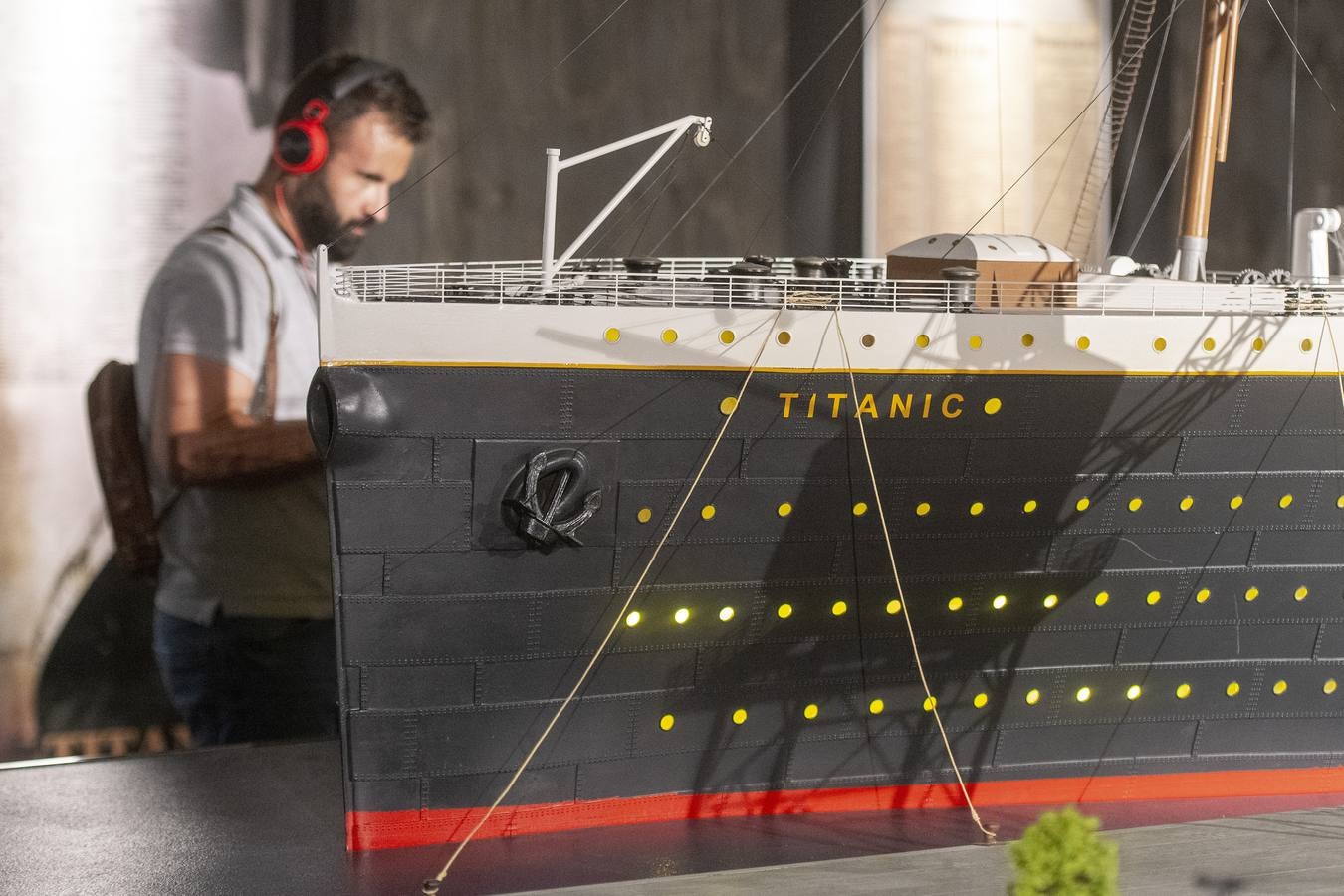 Exposición 'Titanic: The Reconstruction' , en el Pabellón de la Navegación