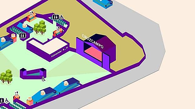 Parte del plano compartido por la organización en redes sociales