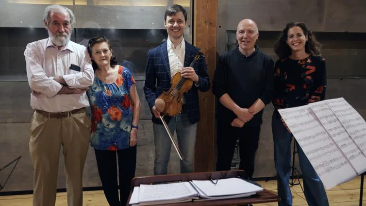 La Orquesta Bética estrena en Sevilla el 'Concierto andaluz para violín y orquesta' que José Font de Anta nunca acabó