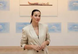 Virginia Saldaña propone en la Casa de la Provincia de Sevilla parar, 'Vivir y mirar' la pintura