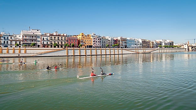 Paseo en kayak por el Guadalquivir