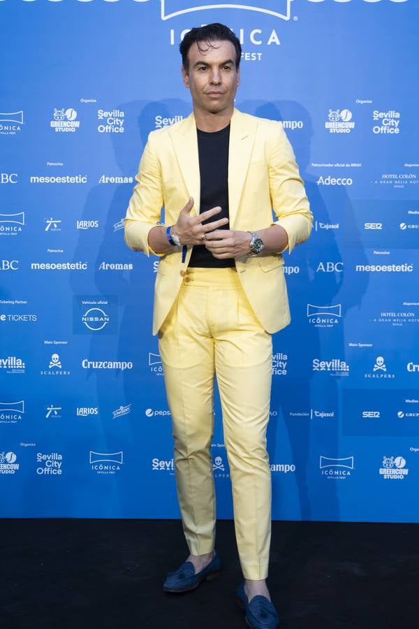 Muchos artistas pasaron por el 'photo call' de la presentación del Icónica Fest en Sevilla