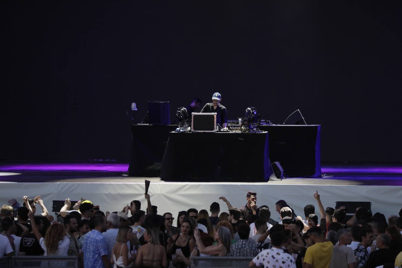 Concierto de Solomun en la Plaza de España para inaugurar el Icónica Sevilla Fest 