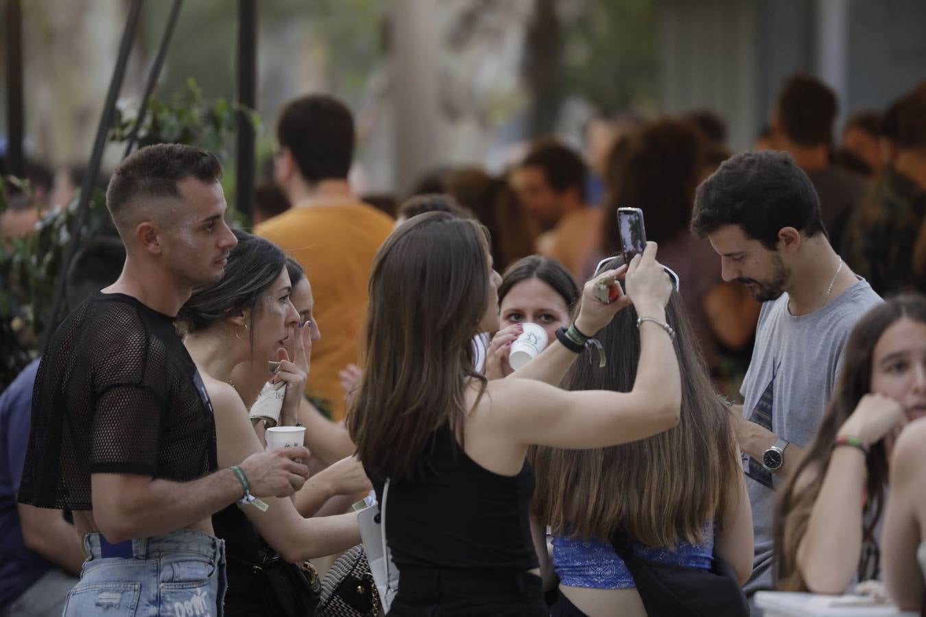Concierto de Bizarrap en la Plaza de España para el Icónica Sevilla Fest