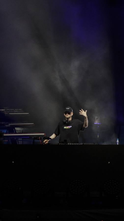 Concierto de Bizarrap en la Plaza de España para el Icónica Sevilla Fest