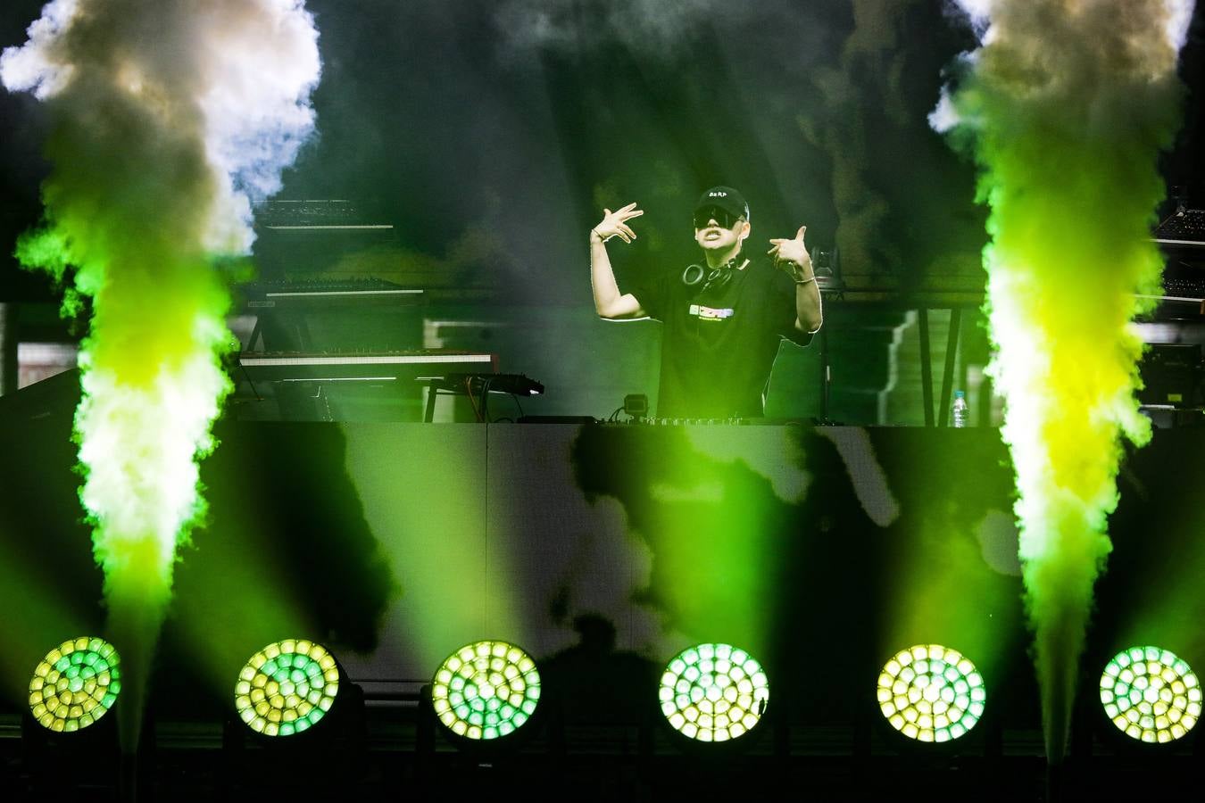 Concierto de Bizarrap en la Plaza de España para el Icónica Sevilla Fest