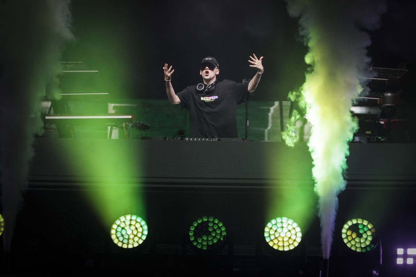 Concierto de Bizarrap en la Plaza de España para el Icónica Sevilla Fest