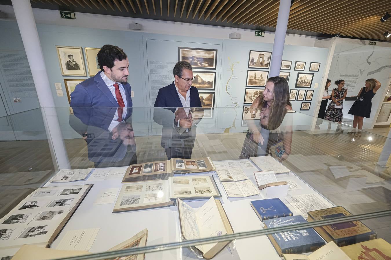 En la exposición se comprueba el amor del duque a Egipto y su relación con el arqueólogo Howard Carter