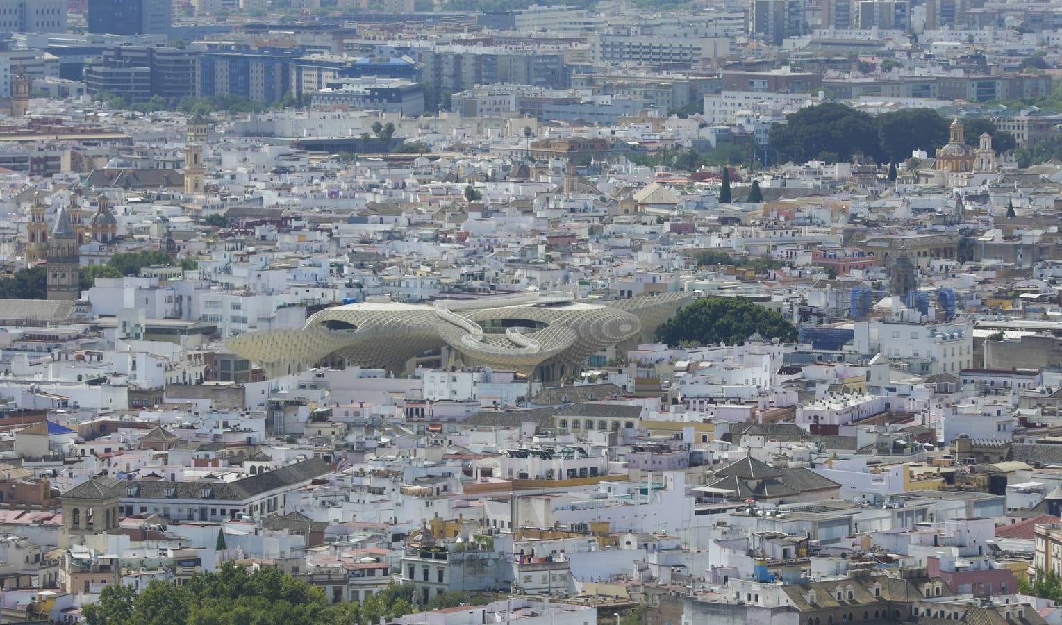 Panorámicas desde el interior del globo de Isla Mágica