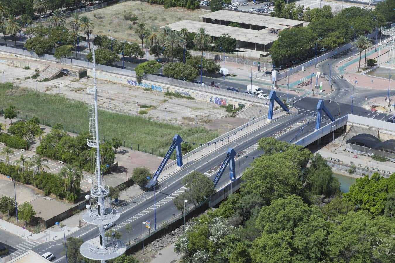 Panorámicas desde el interior del globo de Isla Mágica
