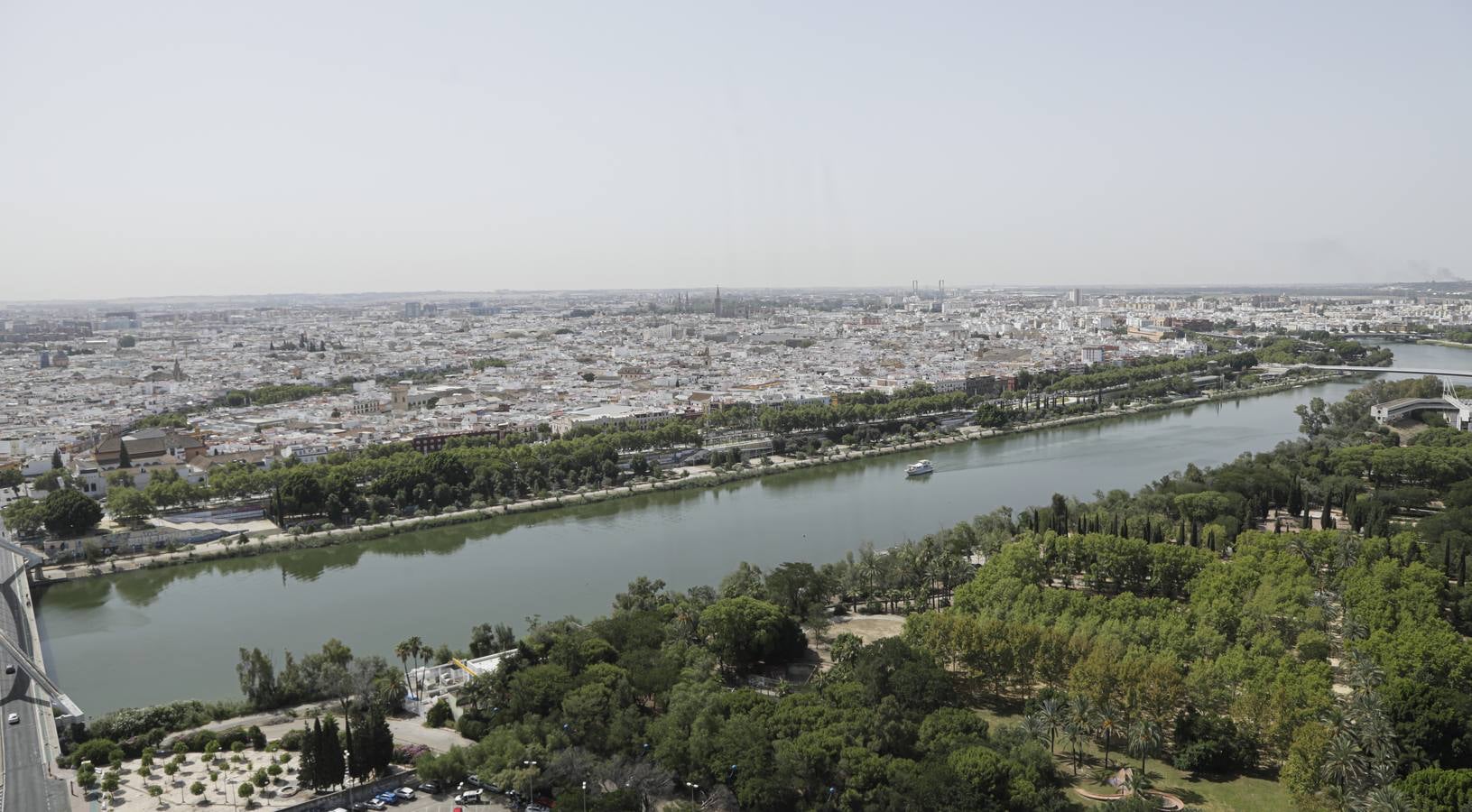 Panorámicas desde el interior del globo de Isla Mágica